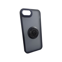 Case with Support Ring for Apple iPhone 7 Plus/ 8 Plus Smoked Black Case with Support Ring for Apple iPhone 7 Plus/ 8 Plus Smoked Black